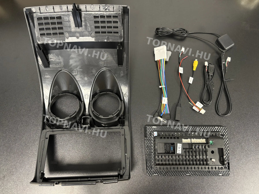 Nissan Qashqai J10 2005- 2013 9" Android multimédia autórádió érintőkijelzős fejegység - Hátulja