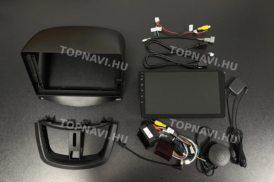 Peugeot 207 2006- 2015 9" Android multimédia autórádió érintőkijelzős fejegység - Eleje