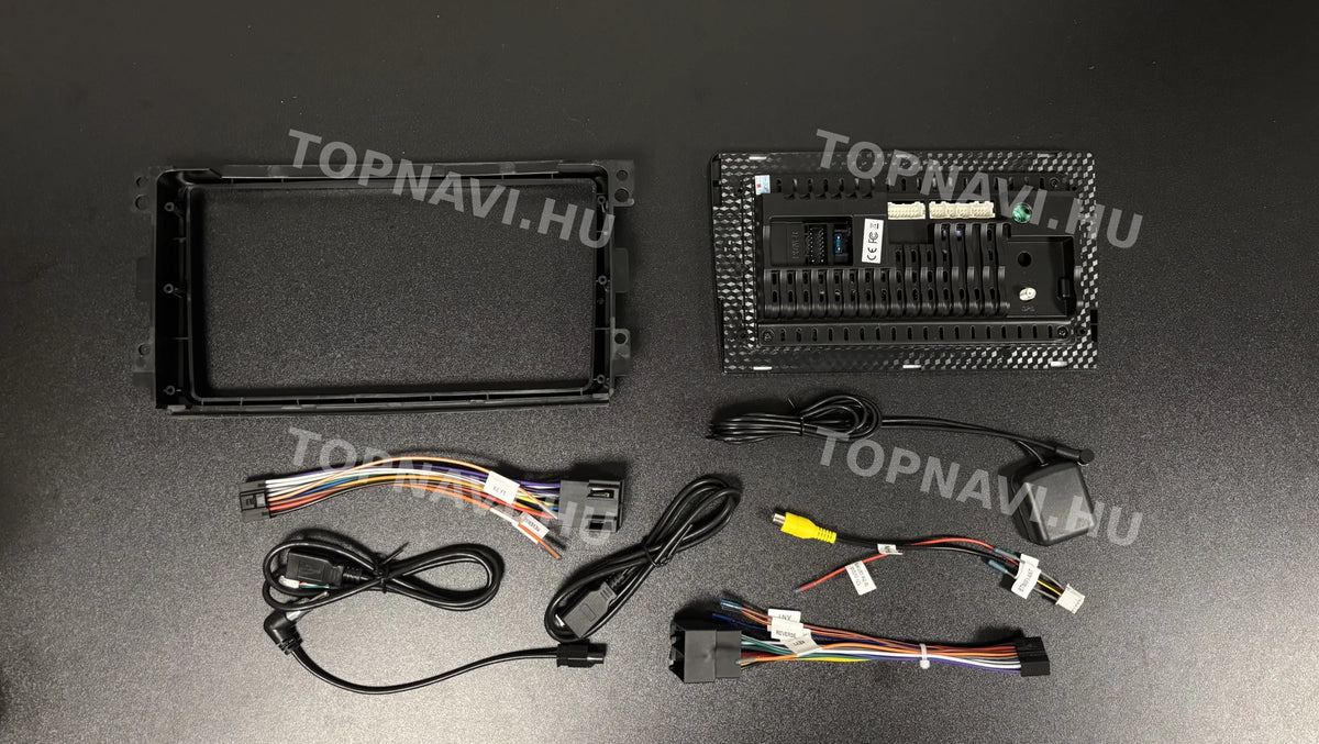 Smart Fortwo W451 2006- 2010 9"Android Multimédia fejegység - Hátulja