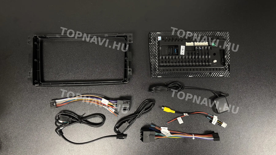 Smart Fortwo W451 2006- 2010 9" Android multimédia autórádió érintőkijelzős fejegység - Hátulja