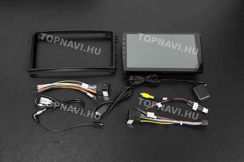 Smart Fortwo W451 2006- 2010 9"Android Multimédia fejegység - eleje