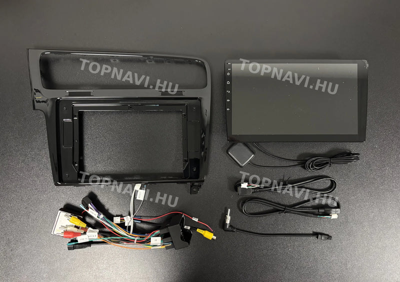 Volkswagen Golf 7 2013- 2020 10.1" Android Multimédia fejegység - eleje