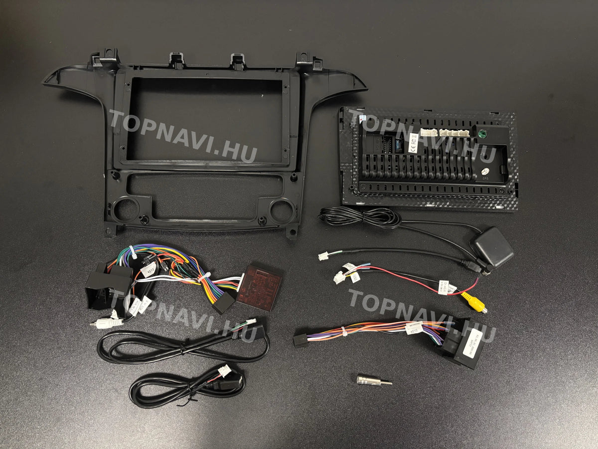 Ford S-Max, Galaxy 3 2007- 2015 9" Android Multimédia fejegység - Hátulja