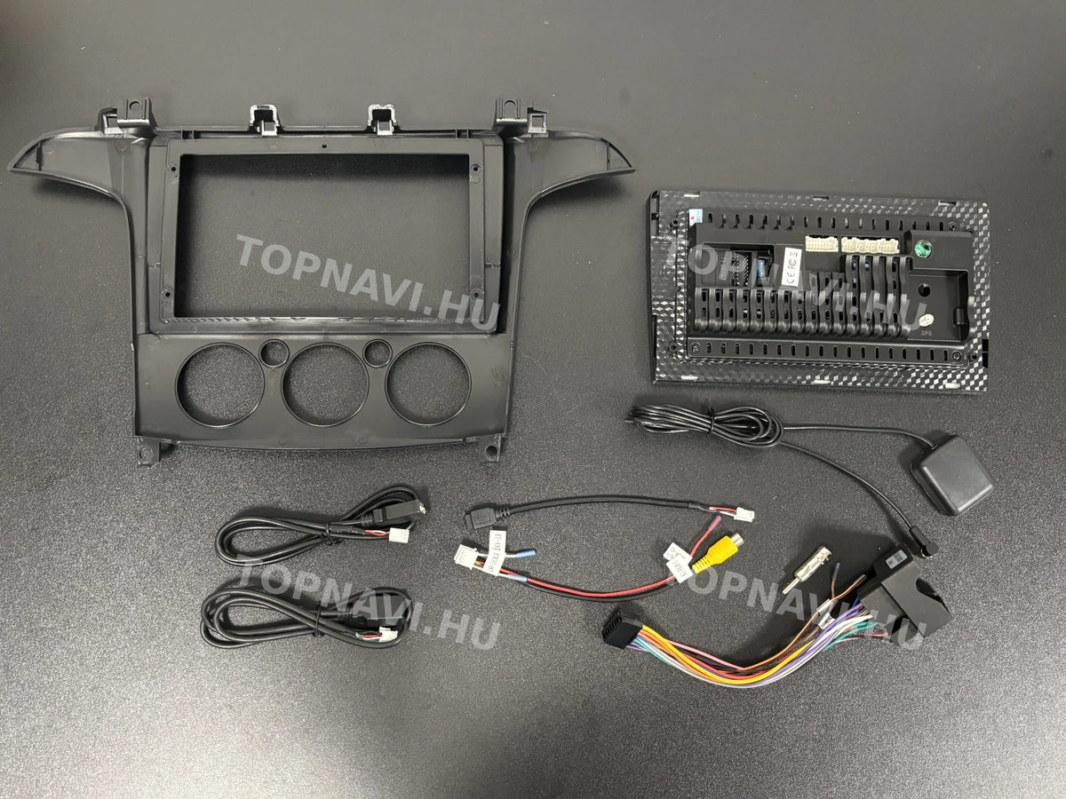 Ford S-Max, Galaxy 3 2007- 2015 9" Android Multimédia fejegység - Hátulja