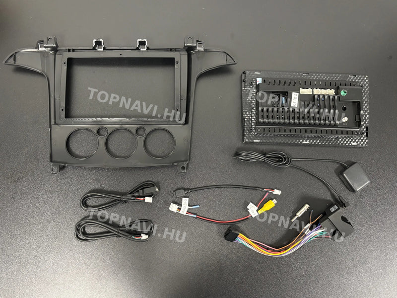 Ford S-Max, Galaxy 3 2007- 2015 9" Android Multimédia fejegység - hátulja
