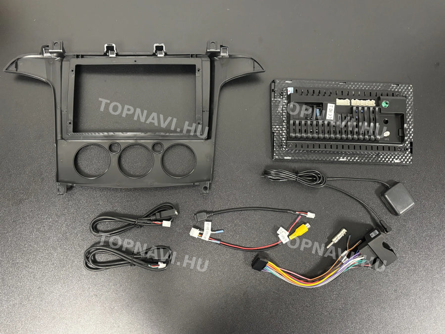 Ford S-Max, Galaxy 3 2007- 2015 9" Android multimédia autórádió érintőkijelzős fejegység - Hátulja