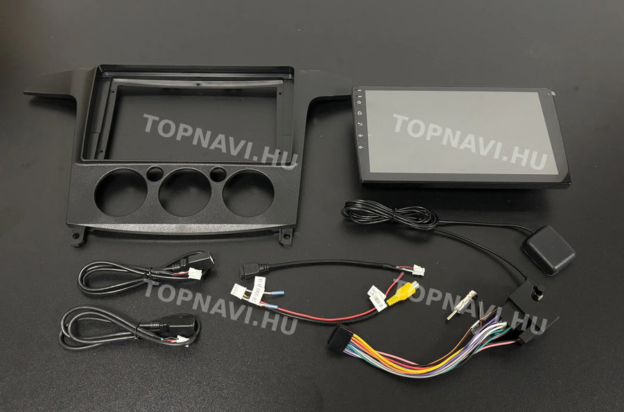 Ford S-Max, Galaxy 3 2007- 2015 9" Android multimédia autórádió érintőkijelzős fejegység - Eleje