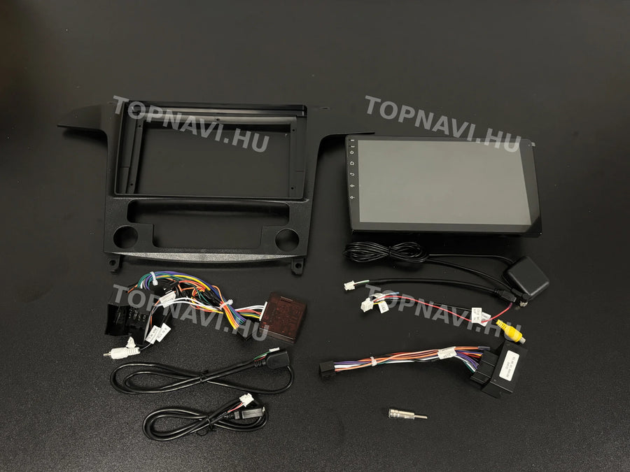 Ford S-Max, Galaxy 3 2007- 2015 9" Android multimédia autórádió érintőkijelzős fejegység - Eleje