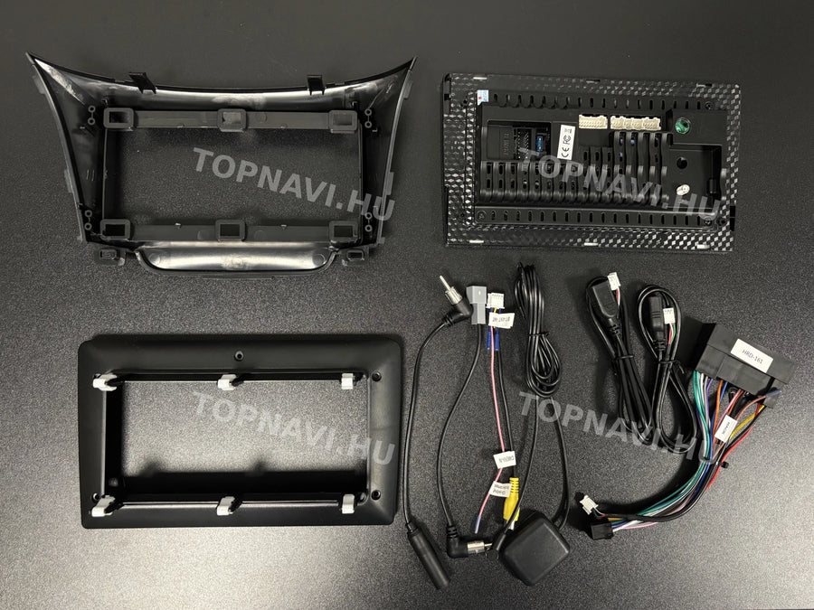Hyundai I30 2011- 2017 9" Android multimédia autórádió érintőkijelzős fejegység - Hátulja