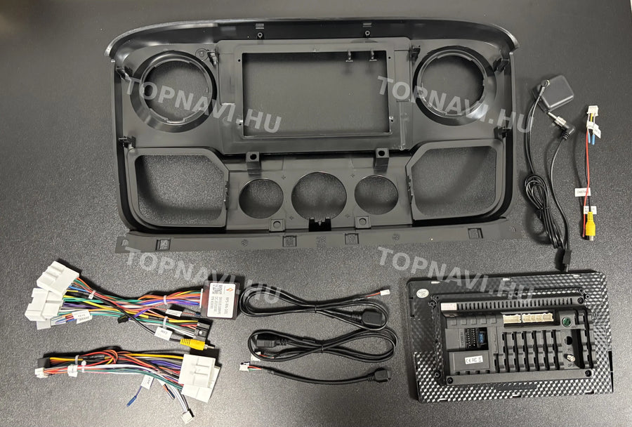 Renault Master 3 2010- 2019 10.1" Android multimédia autórádió érintőkijelzős fejegység - Hátulja