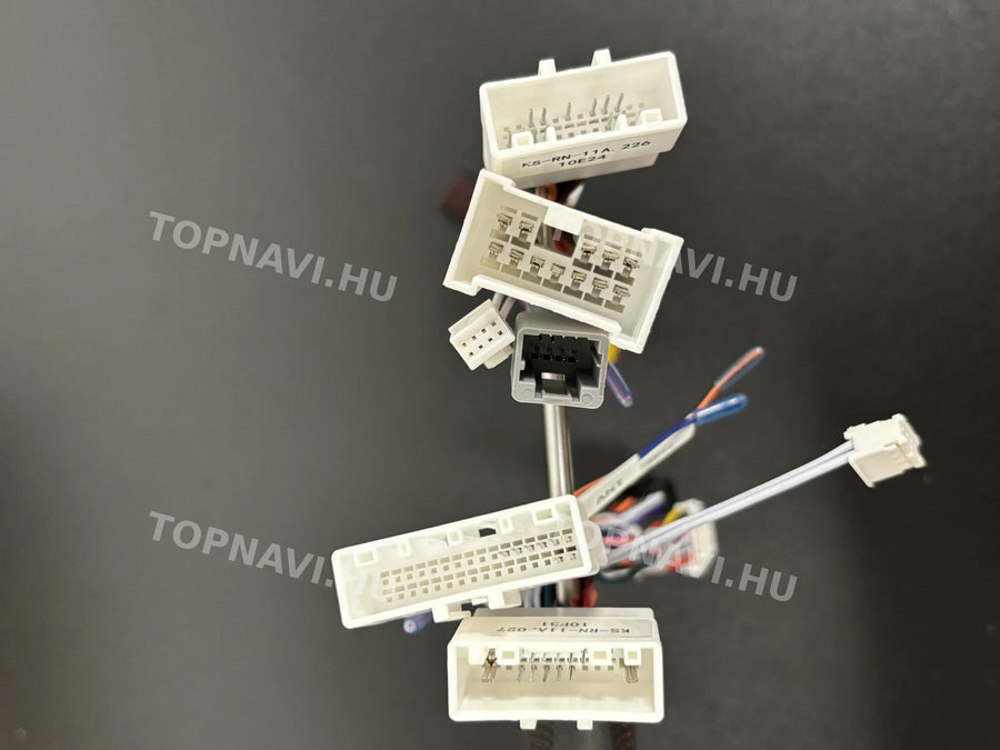Renault Master 3 2010- 2019 10.1" Android multimédia autórádió érintőkijelzős fejegység - Csatlakozó