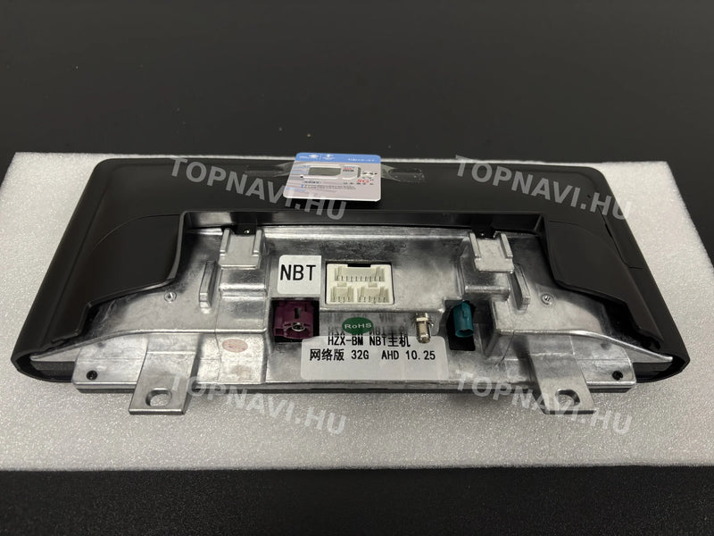 BMW X1 F48 10.25" Android Multimédia fejegység - hátulja