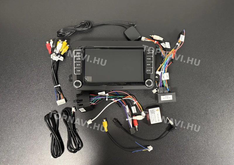Volkswagen 7" Android Multimédia fejegység - eleje