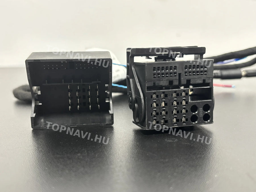 BMW 5 Széria F10 F11 2010-2017 10.25" Android multimédia autórádió érintőkijelzős fejegység - Csatlakozó