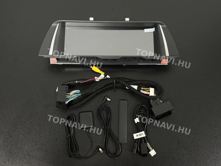 BMW 5 Széria F10 F11 2010-2017 10.25" Android multimédia autórádió érintőkijelzős fejegység - Eleje