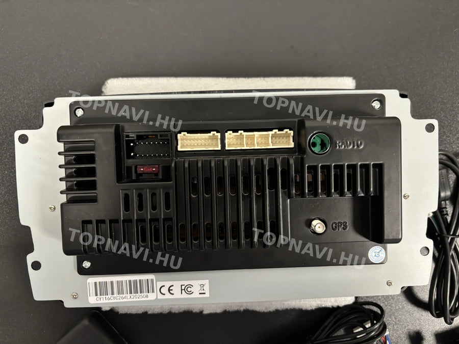 Mercedes-Benz Vito Vaneo CLK ML W203 / W639 / W209 / W210 Android multimédia autórádió érintőkijelzős fejegység - Hátulja