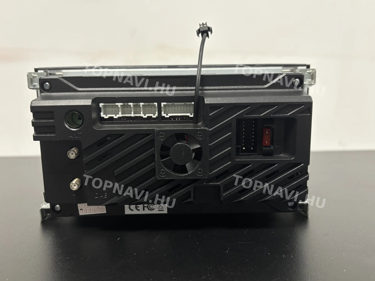 Ford Focus, Fiesta, Mondeo, C-Max, S-Max, Fusion, Transit, Kuga, Galaxy 7" Ezüst Android Multimédia fejegység - Hátulja