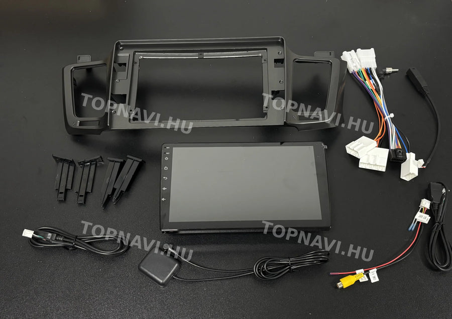 Toyota Rav-4 3 XA 40 2013- 2018 10.1" Android multimédia autórádió érintőkijelzős fejegység - Eleje