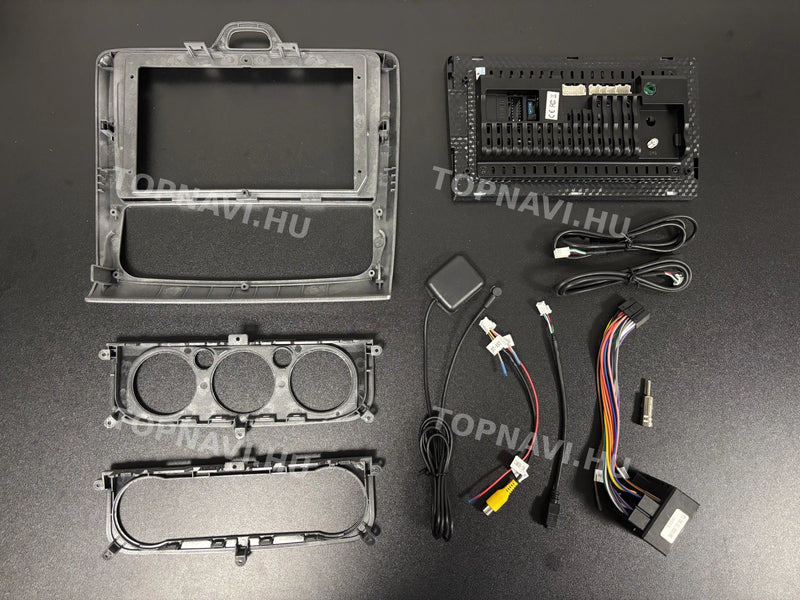 Ford Focus Mk2 2004- 2010 Ezüst 9" Android Multimédia fejegység - hátulja