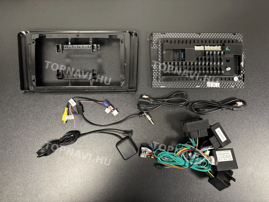 Mercedes Benz ML W164, GL X164 9" Android multimédia autórádió érintőkijelzős fejegység - Hátulja
