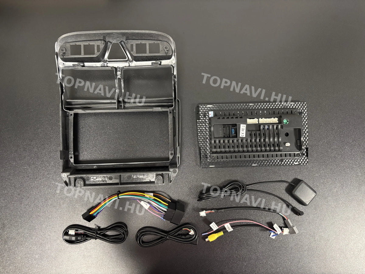Peugeot 307 2001- 2008 9" Audio Android Multimédia fejegység - Hátulja