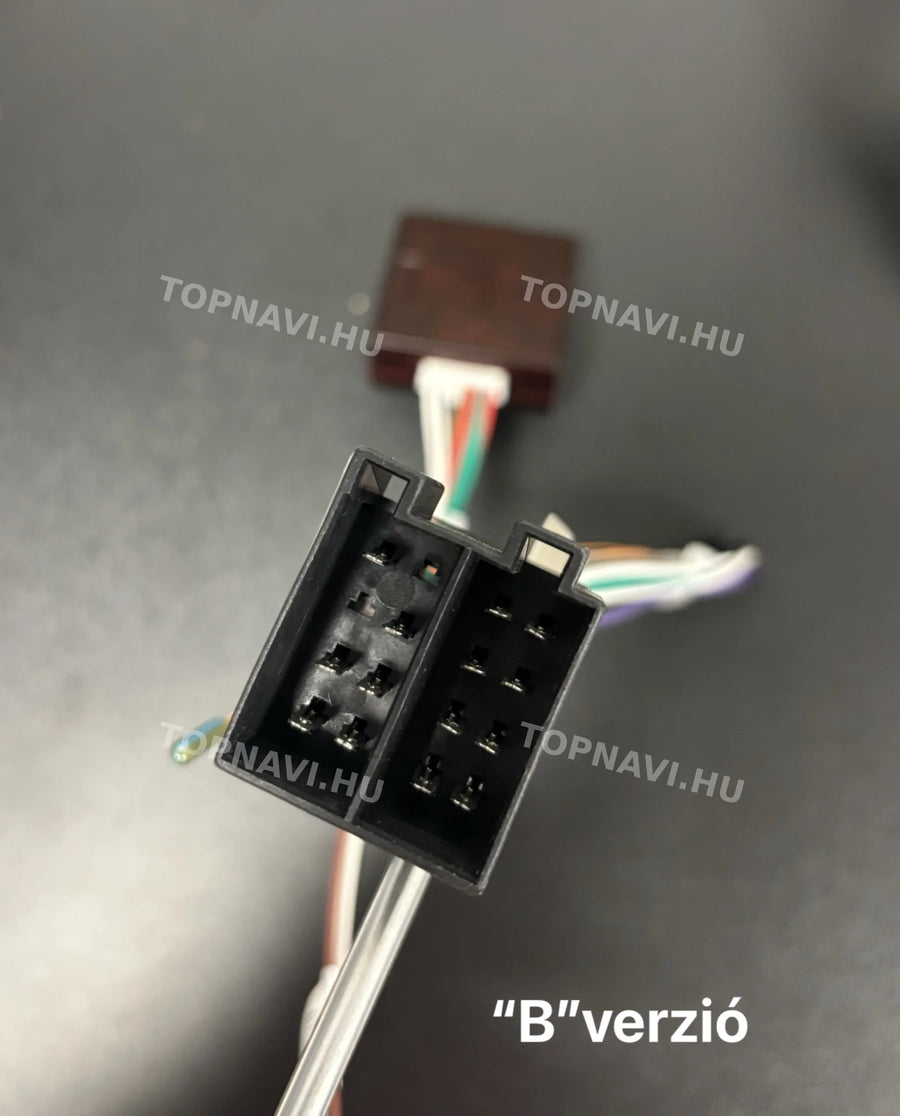 Peugeot 307 2001- 2008 9" Android multimédia autórádió érintőkijelzős fejegység - Csatlakozó