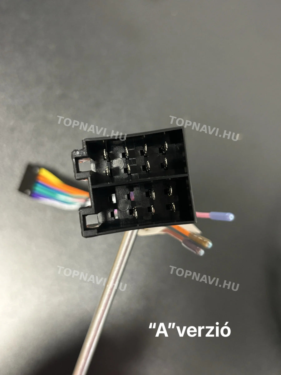 Peugeot 307 2001- 2008 9" Android multimédia autórádió érintőkijelzős fejegység - Csatlakozó