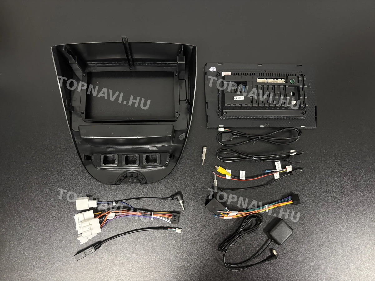 Citroen C1 2005-2014 10" Android Multimédia fejegység - Hátulja