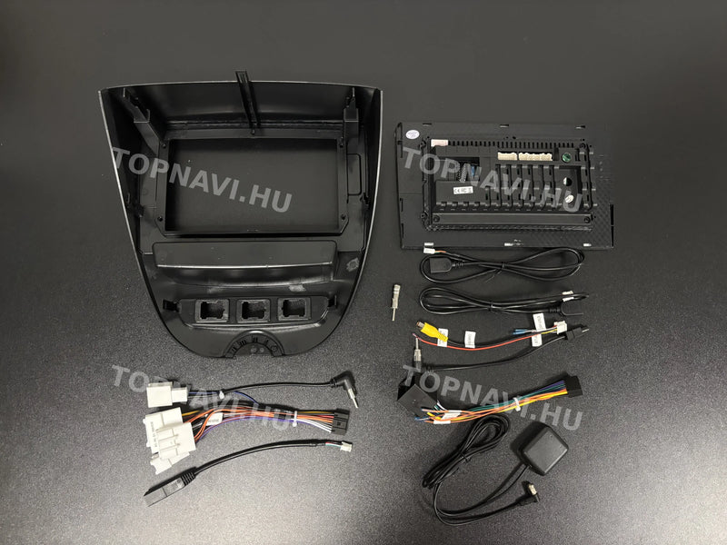 Citroen C1 2005-2014 10" Android Multimédia fejegység - hátulja