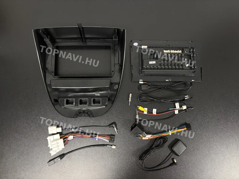 Peugeot 107 2005- 2014 10.1" Android Multimédia fejegység - hátulja