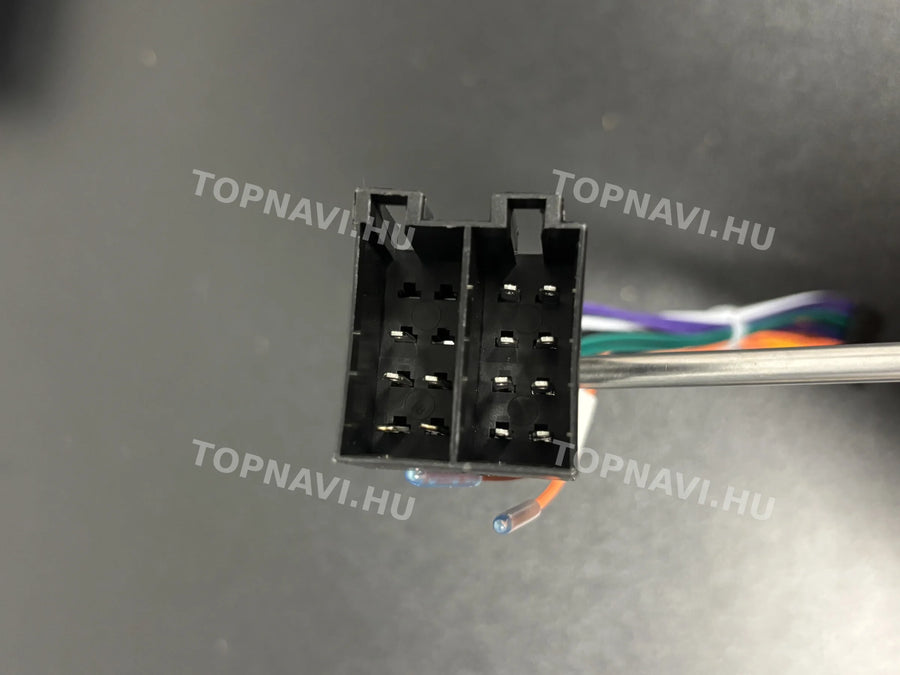 Peugeot 107 2005- 2014 10.1" Android multimédia autórádió érintőkijelzős fejegység - Csatlakozó
