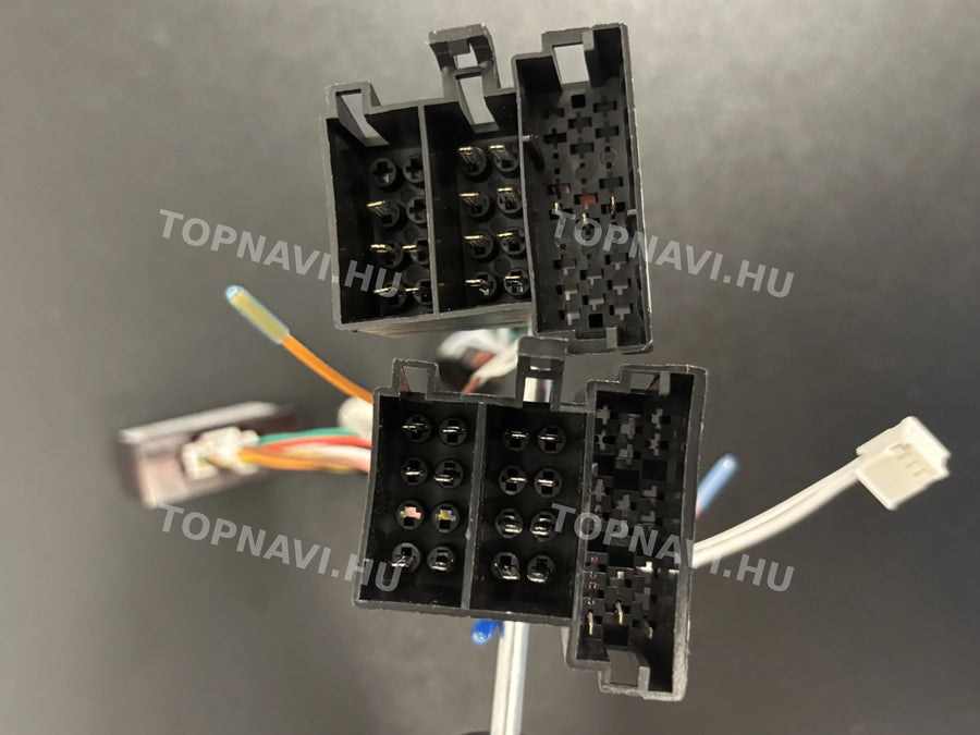 Fiat Ducato 2006-2015 10.1" Android multimédia autórádió érintőkijelzős fejegység - Csatlakozó