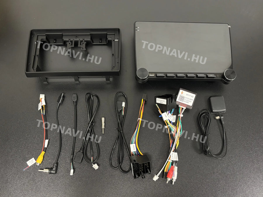 Fiat Ducato 2006-2015 10.1" Android multimédia autórádió érintőkijelzős fejegység - Eleje