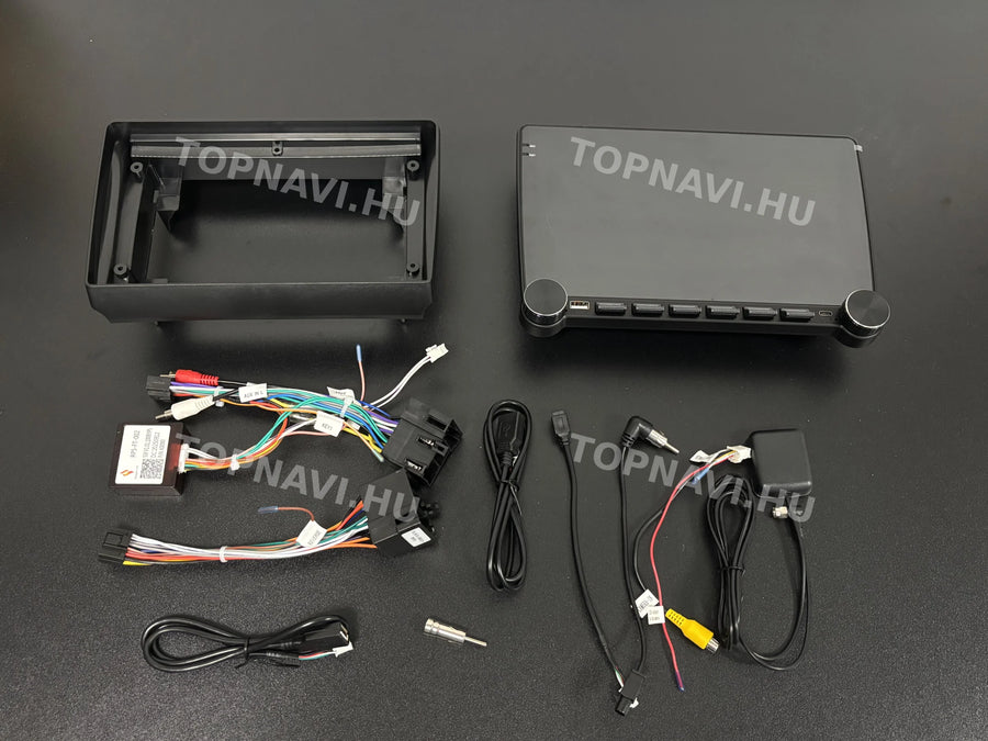Fiat Ducato 2006-2015 10.1" Android multimédia autórádió érintőkijelzős fejegység - Eleje