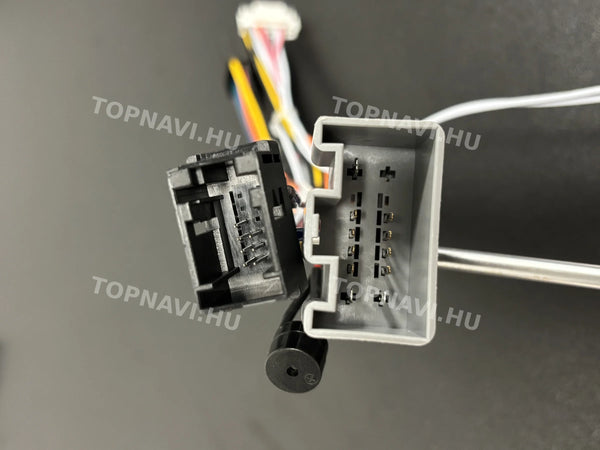 Ford Fiesta MK7 "Tesla Style" 2009-2017 9.7" Android multimédia autórádió érintőkijelzős fejegység – eredeti csatlakozó