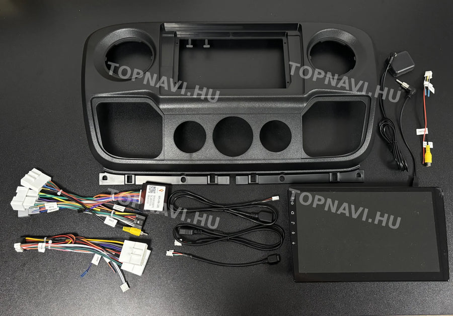 Nissan Nv400 2010- 2021 10.1" Android multimédia autórádió érintőkijelzős fejegység - Eleje