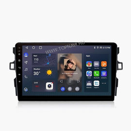Toyota Auris 2006 - 2012 9" Android Multimédia fejegység - TopNAVI