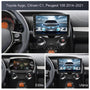 Toyota Aygo, Citroen C1, Peugeot 108 2014- 2021 9" Android multimédia autórádió érintőkijelzős fejegység — kép 2