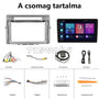 Toyota Corolla Verso 2004- 2009 9" Android multimédia autórádió érintőkijelzős fejegység — kép 4