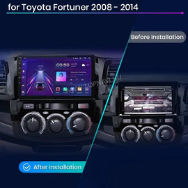 Toyota Hilux 2007 - 2015 9" Android Multimédia fejegység - TopNAVI