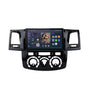 Toyota Hilux 2007- 2015 9" Android multimédia autórádió érintőkijelzős fejegység — kép 1