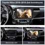 Toyota Hilux 2016- 2018 10.1" Android multimédia autórádió érintőkijelzős fejegység — kép 2