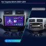 Toyota Rav-4 2 XA 30 2005- 2012 9" Android multimédia autórádió érintőkijelzős fejegység — kép 2