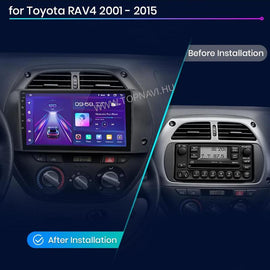 Toyota Rav - 4 2003 - 2006 9" Android Multimédia fejegység - TopNAVI