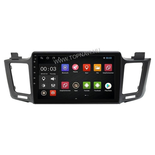 Toyota Rav - 4 3 XA 40 2013 - 2018 10.1" Android Multimédia fejegység - TOPNAVI