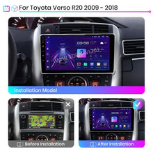 Kép betöltése a Galérianézegetőbe, Toyota Verso 2009 - 2018 9&quot; Android Multimédia fejegység - TopNAVI
