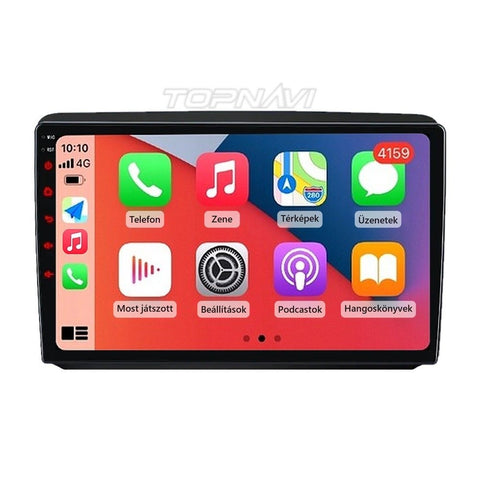 Toyota Yaris 1 1999–2005 9" Android multimédia fejegység beépítőkerettel, Apple CarPlay képernyővel - TOPNAVI