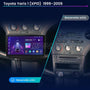 Toyota Yaris 1 1999- 2005 9" Android multimédia autórádió érintőkijelzős fejegység — kép 3