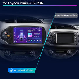 Toyota Yaris 2010 - 2017 9" Android Multimédia fejegység - TopNAVI