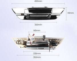 Trunk Handle Camera Toyota Hilux revo 2015 - 2021 ( with keyhole) FullHD 1080P Tolatókamera - TopNAVI